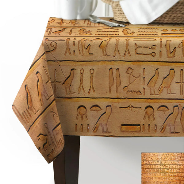Egyptian Hieroglyphs Tablecloths-ToShay.org