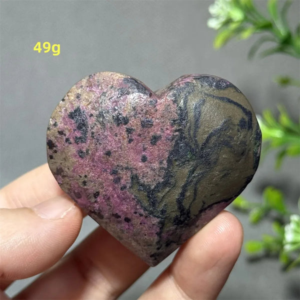 Pink Cobalt Calcite Heart-ToShay.org
