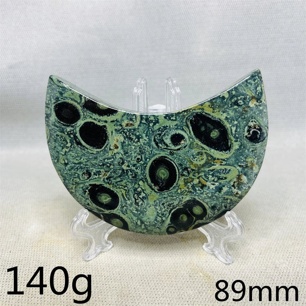 Green Peacock Eyes Moon-ToShay.org