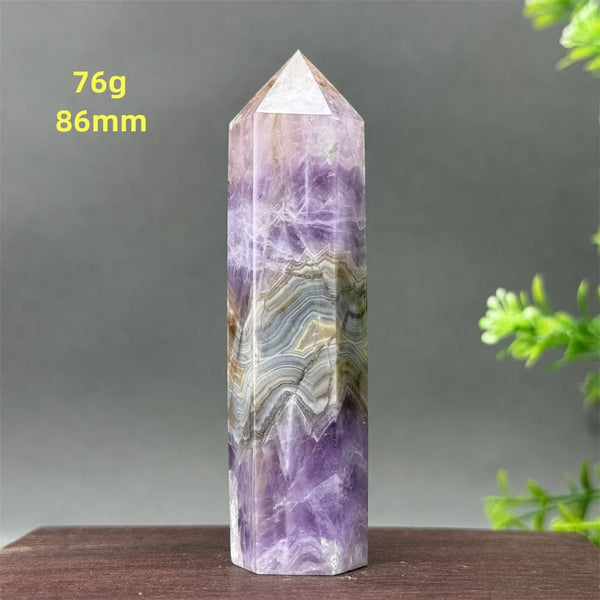 Purple Amethyst Wand-ToShay.org
