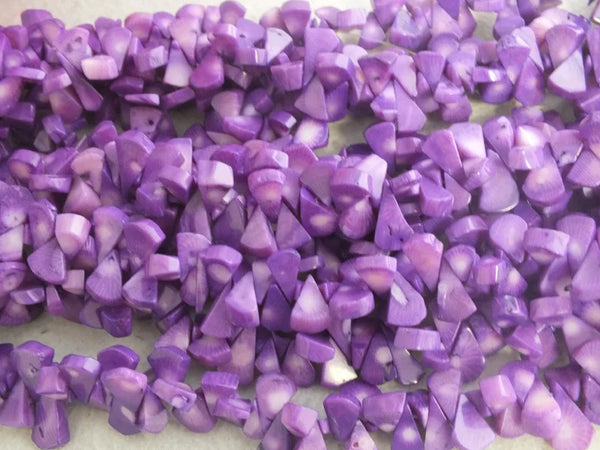 Purple Violet Coral Beads-ToShay.org