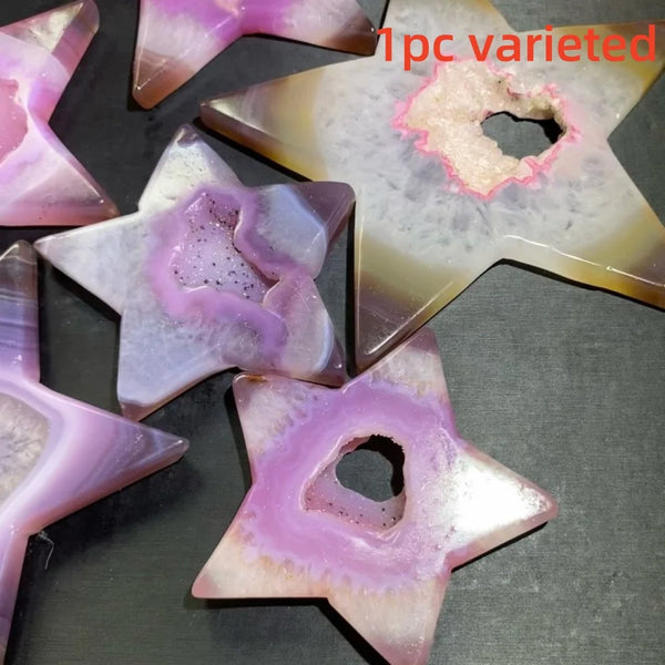Pink Agate Star-ToShay.org