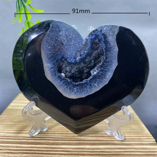 Black Agate Heart-ToShay.org