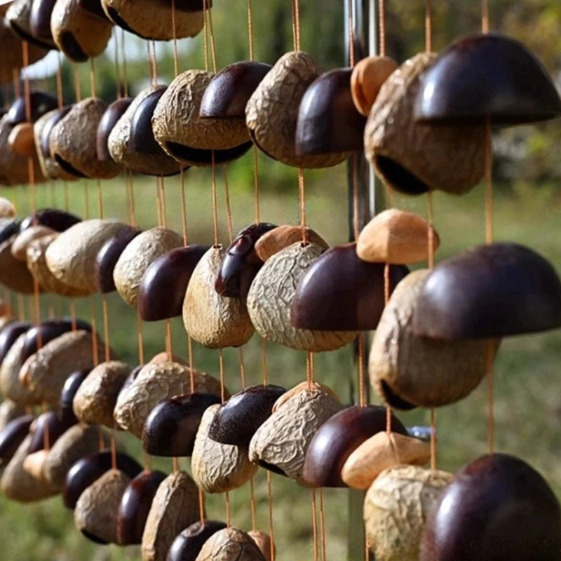 Shell Nut Wind Chimes-ToShay.org