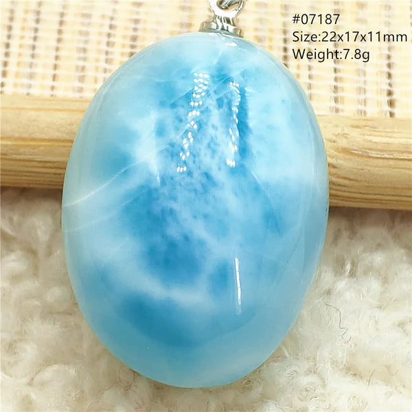 Blue Larimar Pendant-ToShay.org