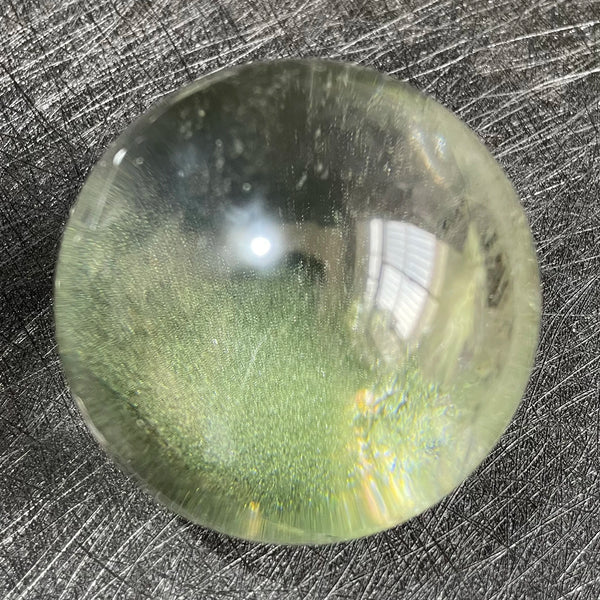 Green Phantom Quartz Ball-ToShay.org