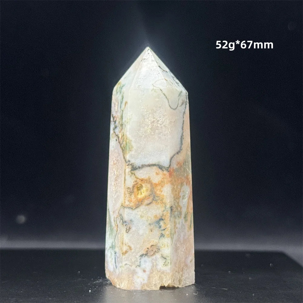 Red Moss Agate Point-ToShay.org