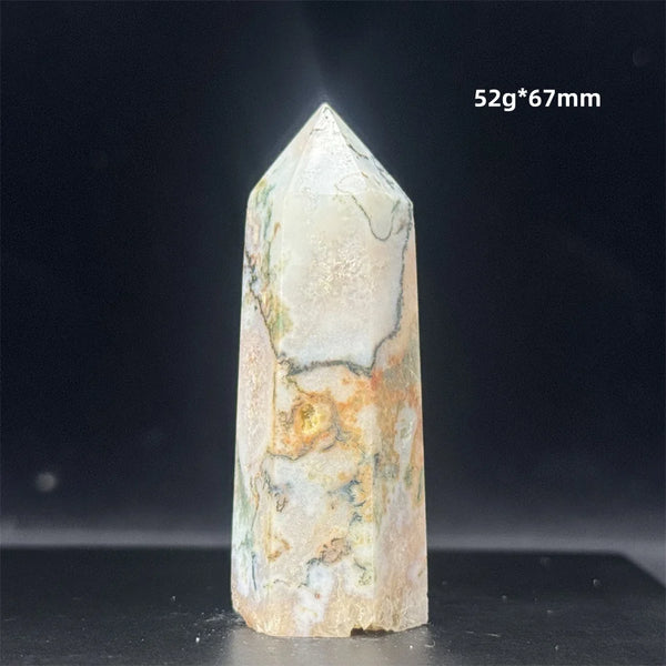 Red Moss Agate Point-ToShay.org