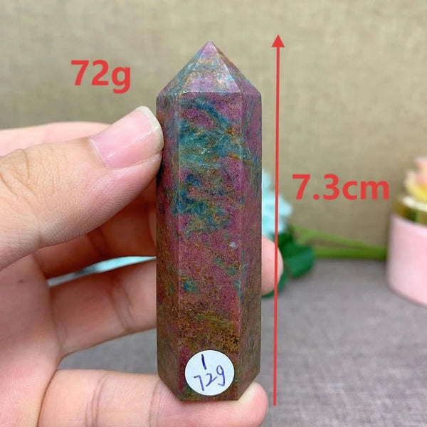 Red Ruby Crystal Point-ToShay.org
