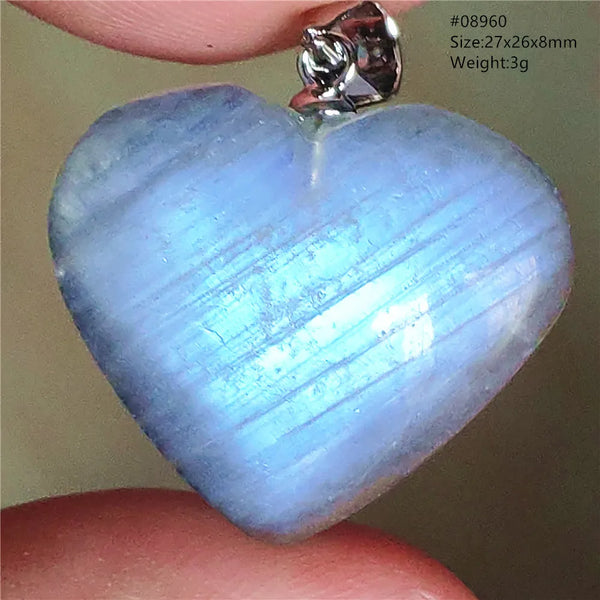 Blue Light Moonstone Pendant-ToShay.org