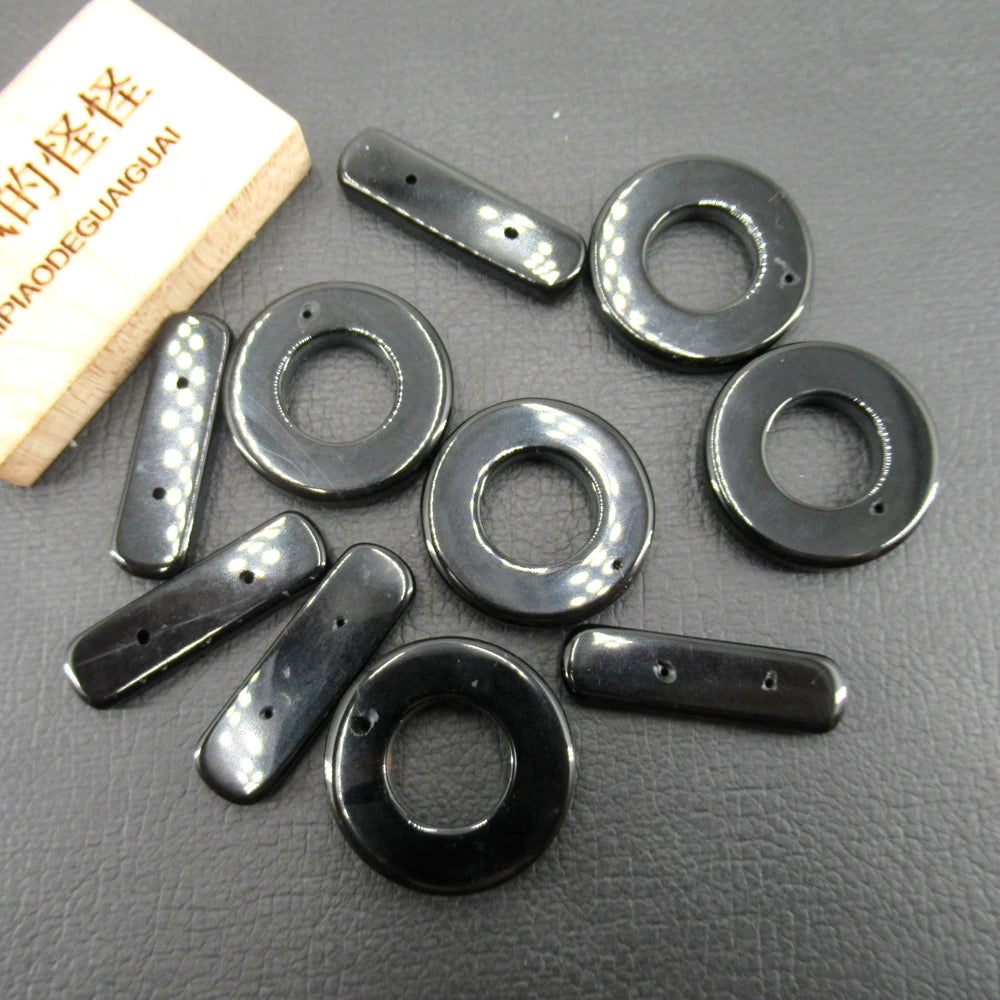 Black Onyx Agate Clasp-ToShay.org
