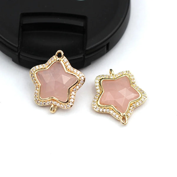Mixed Crystal Star Charms-ToShay.org