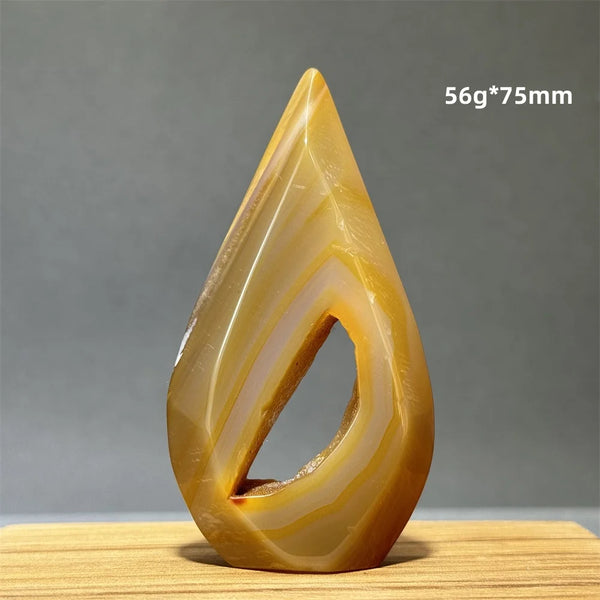 Yellow Agate Flame-ToShay.org