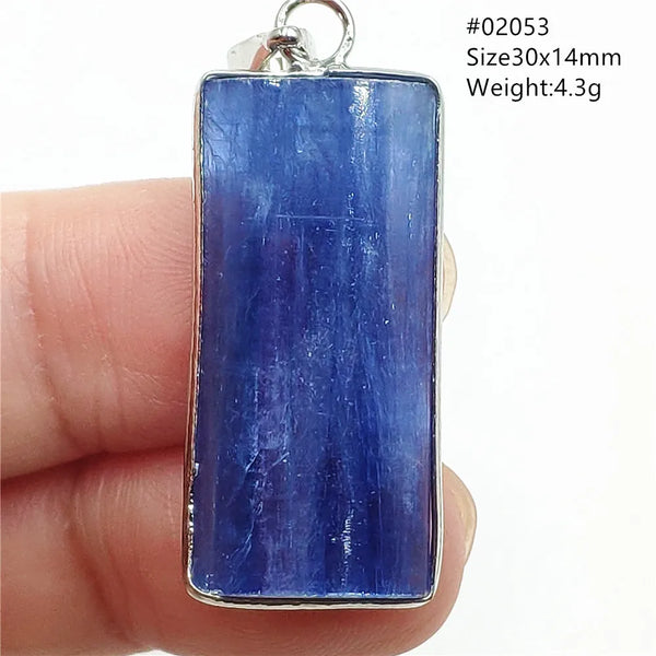 Blue Kyanite Cat Eye Pendant-ToShay.org