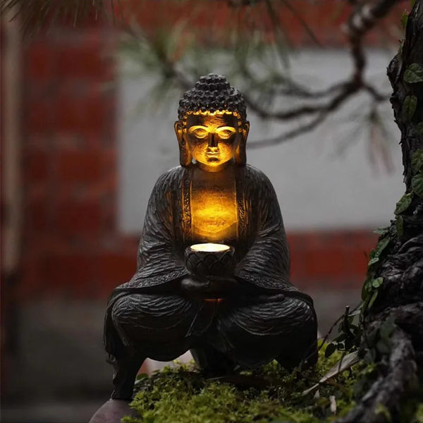 Buddha Statue Solar Lamp-ToShay.org