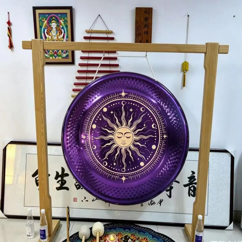 Blue Nickel Sun Gong-ToShay.org