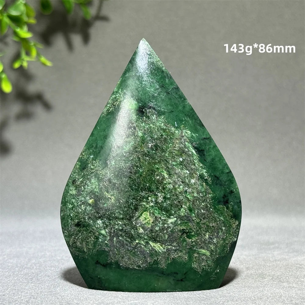 Green Emerald Agate Torch-ToShay.org