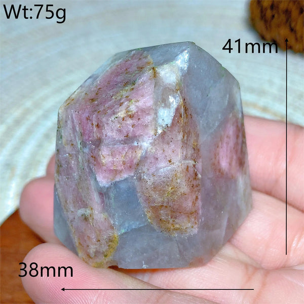 Pink Tourmaline Slice-ToShay.org