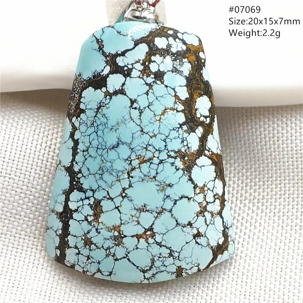 Blue Turquoise Pendant-ToShay.org