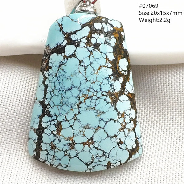 Blue Turquoise Pendant-ToShay.org