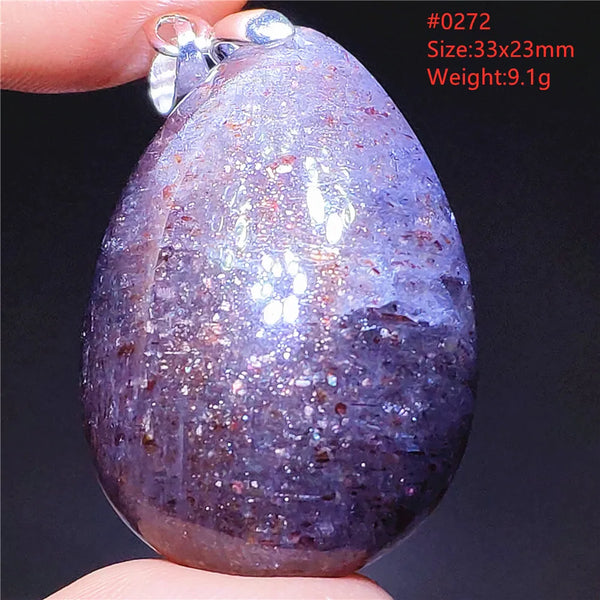 Red Blue Lolite Pendant-ToShay.org