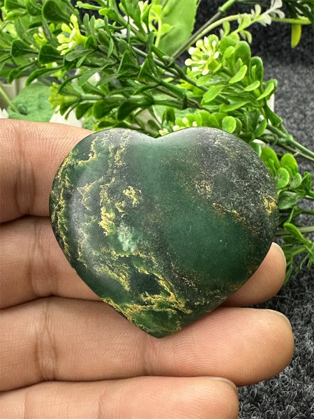 Green Emerald Stone Heart-ToShay.org