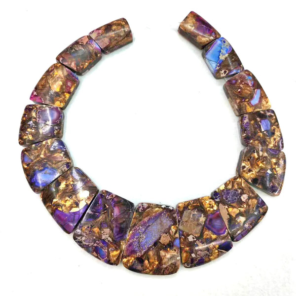 Blue Ocean Sediment Beads-ToShay.org