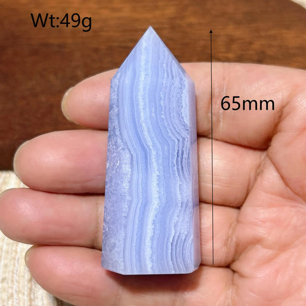 Blue Lace Agate Point-ToShay.org