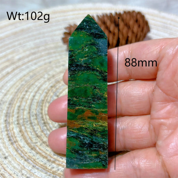 Green Emerald Quartz Point-ToShay.org