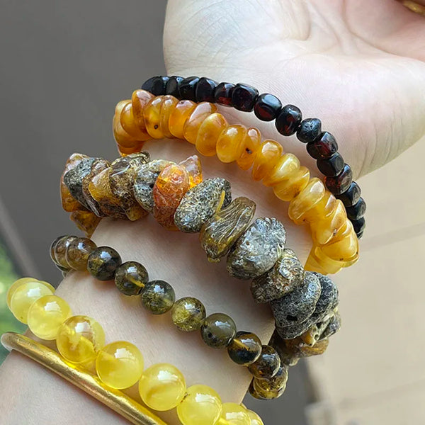 Yellow Amber Bracelets-ToShay.org