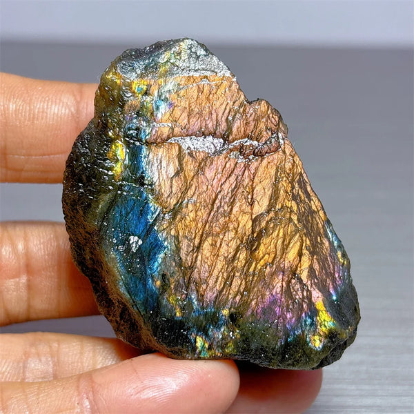Blue Rainbow Labradorite Crystal-ToShay.org