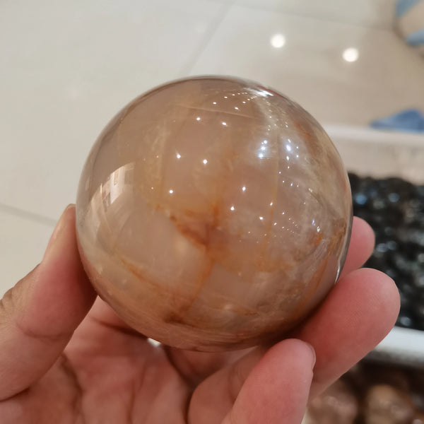 Orange Moonstone Ball-ToShay.org