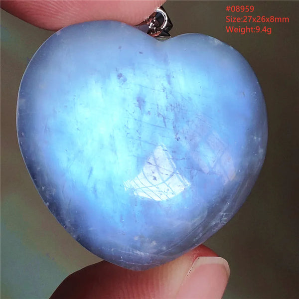Blue Light Moonstone Pendant-ToShay.org