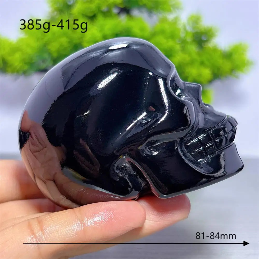 Black Obsidian Skull-ToShay.org