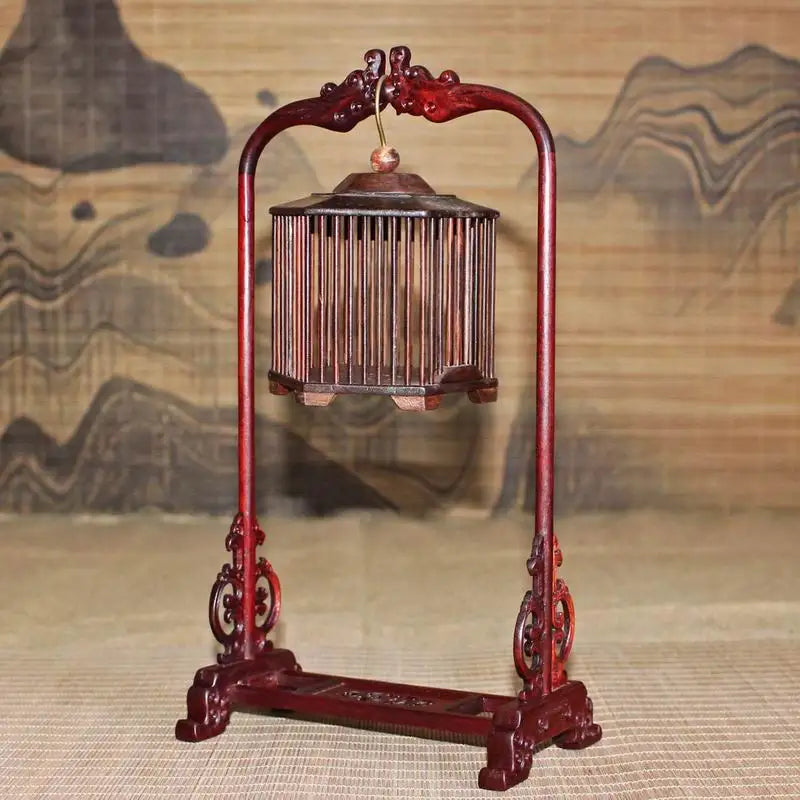 Redwood Pendant Display Stand-ToShay.org