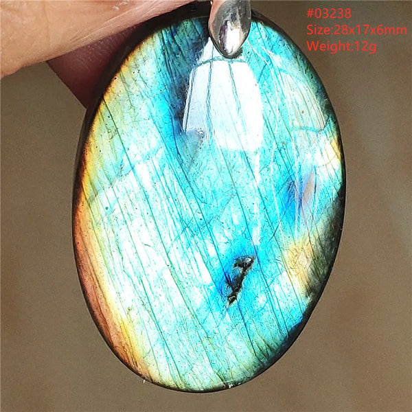 Blue Labradorite Pendant-ToShay.org