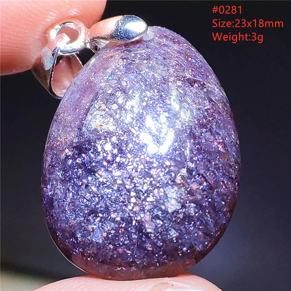 Red Blue Lolite Pendant-ToShay.org