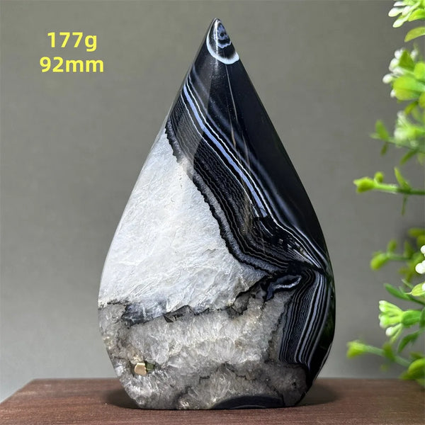 Black Agate Flame-ToShay.org