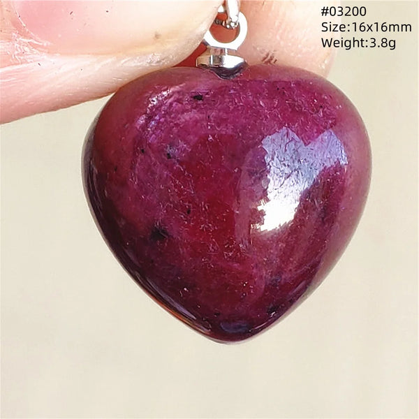 Red Ruby Zoisite Pendant-ToShay.org