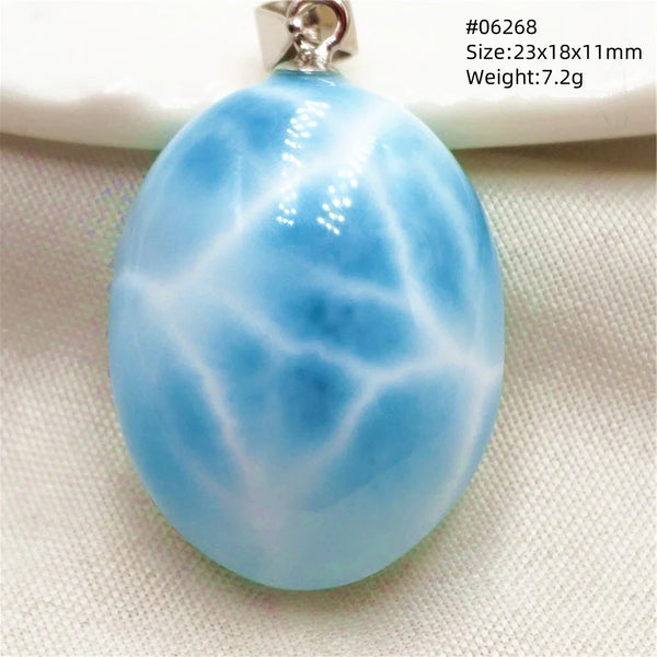 Blue Larimar Pendant-ToShay.org