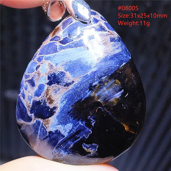 Blue Pietersite Pendant-ToShay.org