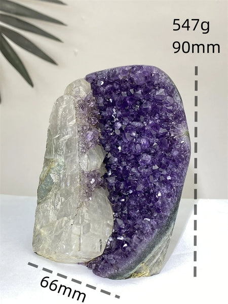 Purple Amethyst Crystal Geode-ToShay.org