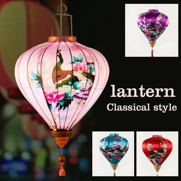 Silk Flower Lantern-ToShay.org