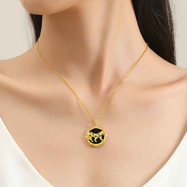 Gold Leopard Pendant-ToShay.org