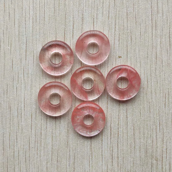 Mixed Crystal Donut Beads-ToShay.org