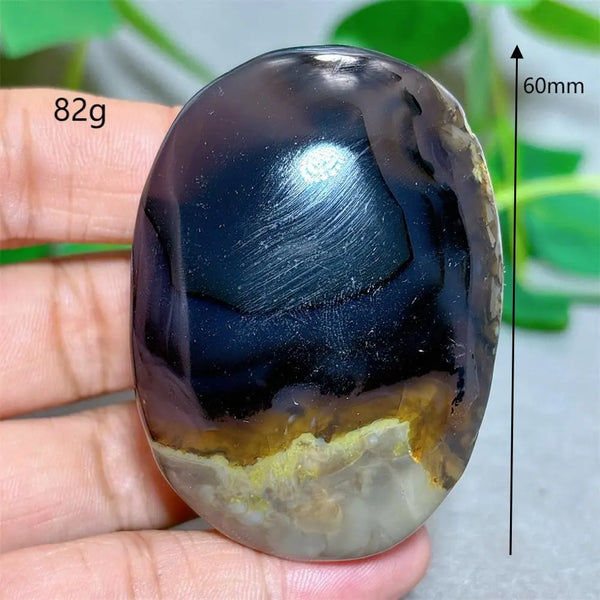 Fire Agate Palm Stone-ToShay.org