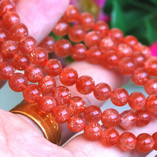 Red Gold Strawberry Quartz-ToShay.org