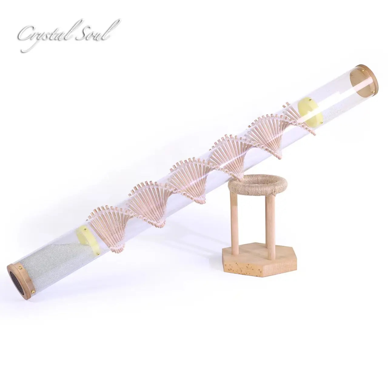 Clear Crystal Rain Stick-ToShay.org