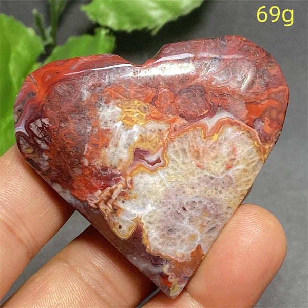 Red Agate Heart-ToShay.org