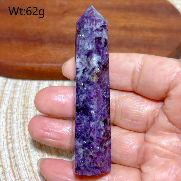 Purple Lepidolite Point-ToShay.org